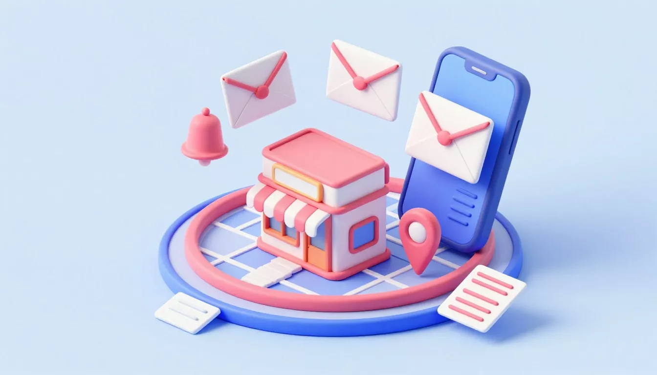 Как объединить SMS, push и email в геофенсинге для микробизнеса